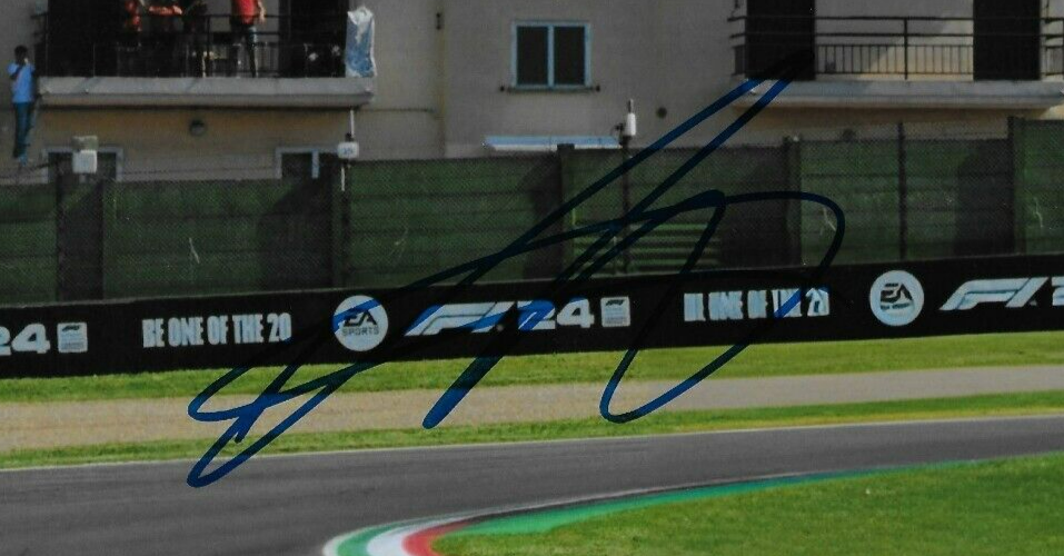 Signed Alexander Alex Albon Formula 1 Williams Racing 8x10 Photo #4 Original