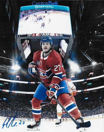 Signed Samuel Blais Montreal Canadiens Autographed 8x10 Photo #4 Original