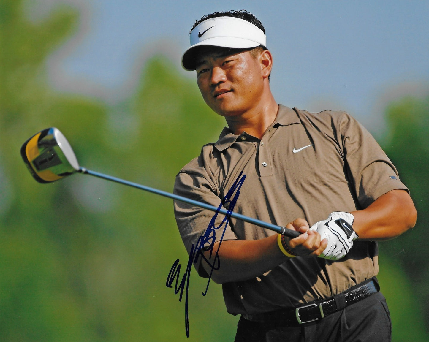 Signed K.J. Choi PGA Golf Autographed 8x10 Photo #9 Original