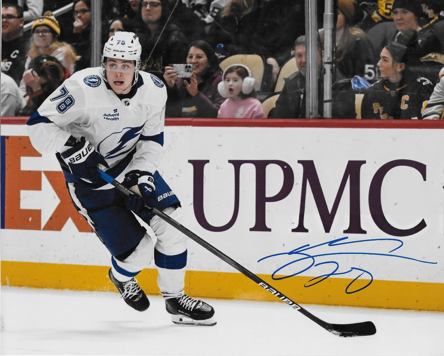 Signed Emil Lilleberg Tampa Bay Lightning Autographed 8x10 Photo #2 Original
