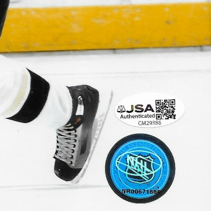 Signed Evgeni Malkin Pittsburgh Penguins 8x10 Photo #1 with JSA Authentication