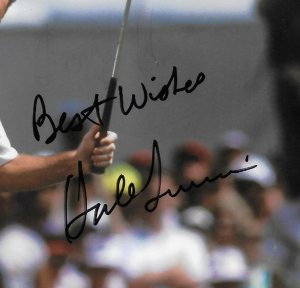 Signed Hale Irwin PGA Golf Autographed 8x10 Photo #1 Original