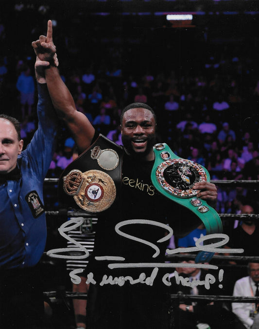 Signed Jean Pascal 5 Time Boxing World Champion 8x10 Photo #3 Original