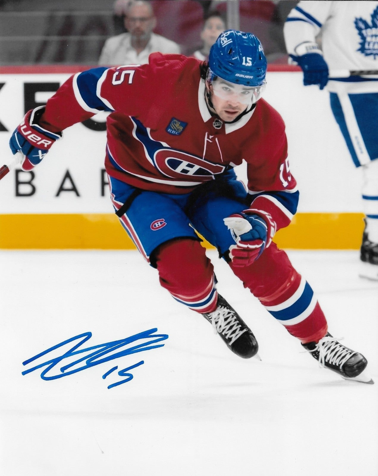 Signed Alex Newhook Montreal Canadiens Autographed 8x10 Photo #3 Original