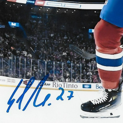 Signed Samuel Blais Montreal Canadiens Autographed 8x10 Photo #4 Original