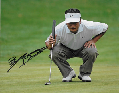 Signed K.J. Choi PGA Golf Autographed 8x10 Photo #2 Original