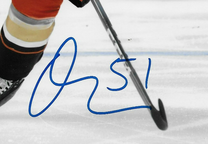 Signed Olen Zellweger Anaheim Ducks Autographed 8x10 Photo #2 Original