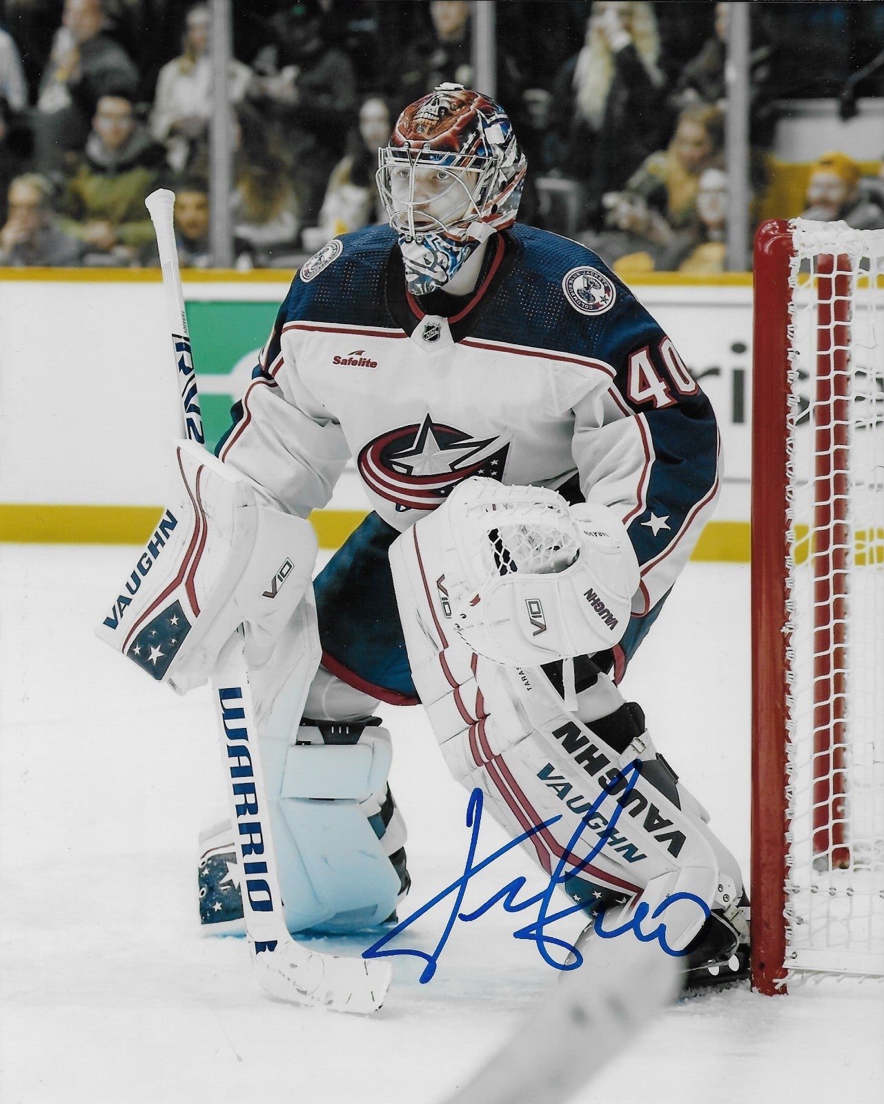 Signed Daniil Tarasov Columbus Blue Jackets Autographed 8x10 Photo #7 Original