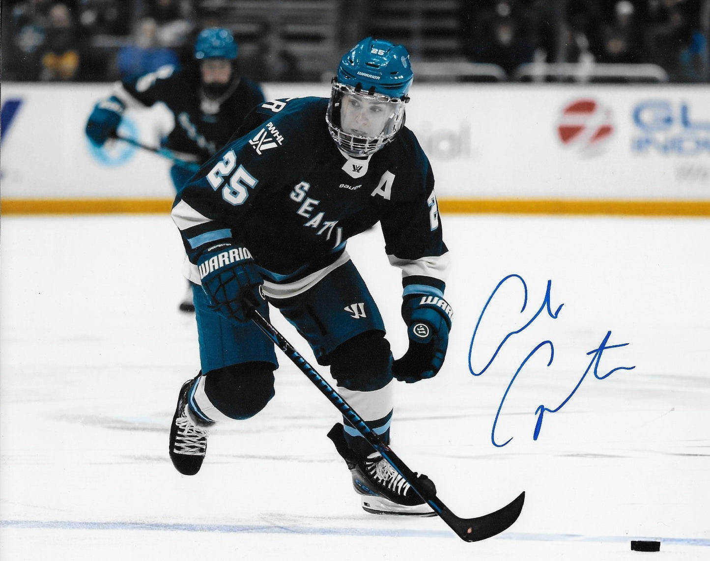 Signed Alex Carpenter Seattle Torrent Team USA Womens Hockey 8x10 Photo #1