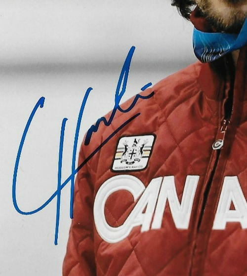 Signed Charles Hamelin Team Canada 2010 Vancouver Olympics 8x10 Photo 1 Original