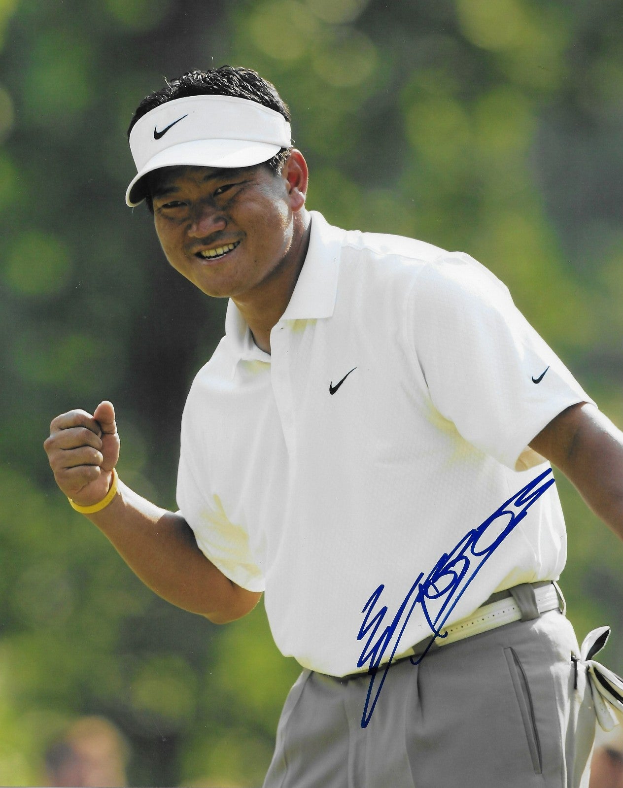 Signed K.J. Choi PGA Golf Autographed 8x10 Photo #8 Original