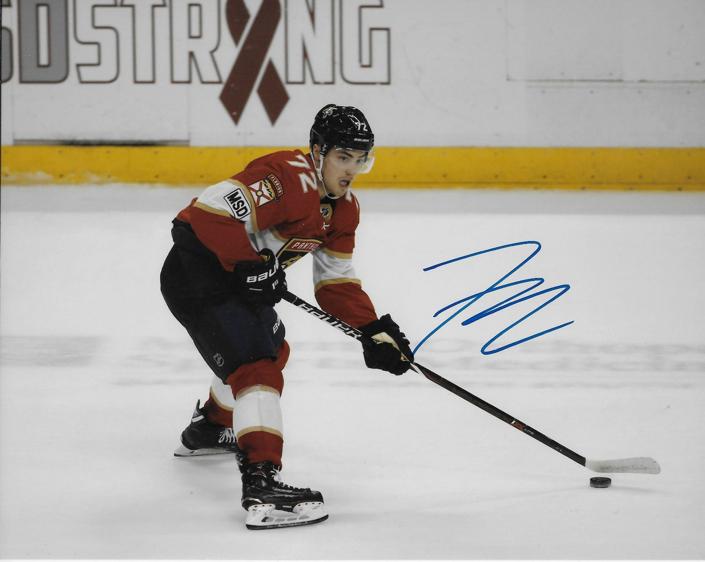 Signed Frank Vatrano Florida Panthers Autographed 8x10 Photo #4 Original