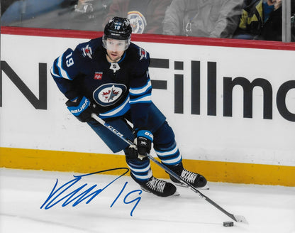 Signed David Gustafsson Winnipeg Jets Autographed 8x10 Photo #4 Original