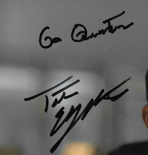 Signed Jake Mclaughlin Tate Ellington Quantico 8x10 Photo w JSA Authentication