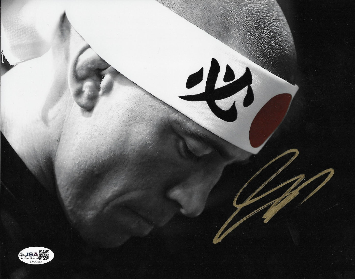 Signed Georges St Pierre UFC Autographed 8x10 Photo #2 with JSA Private Signing