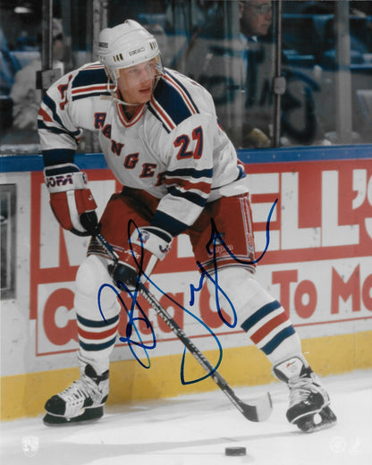 Signed Alex Kovalev New York Rangers Autographed 8x10 Photo #3 Original