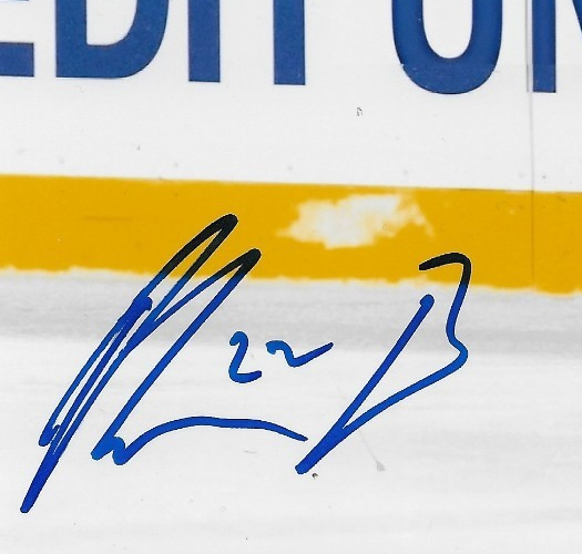 Signed Oliver Bjorkstrand Tampa Bay Lightning Outdoor Classic 8x10 Photo #1