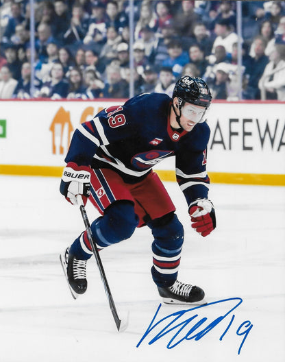 Signed David Gustafsson Winnipeg Jets Autographed 8x10 Photo #5 Original
