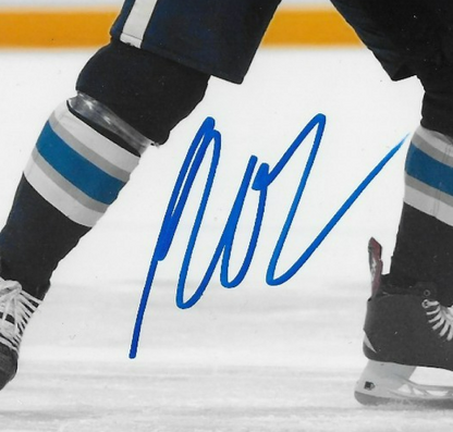 Signed Nicolas Deslauriers Mathieu Olivier Hurricanes Columbus 8x10 Photo #2