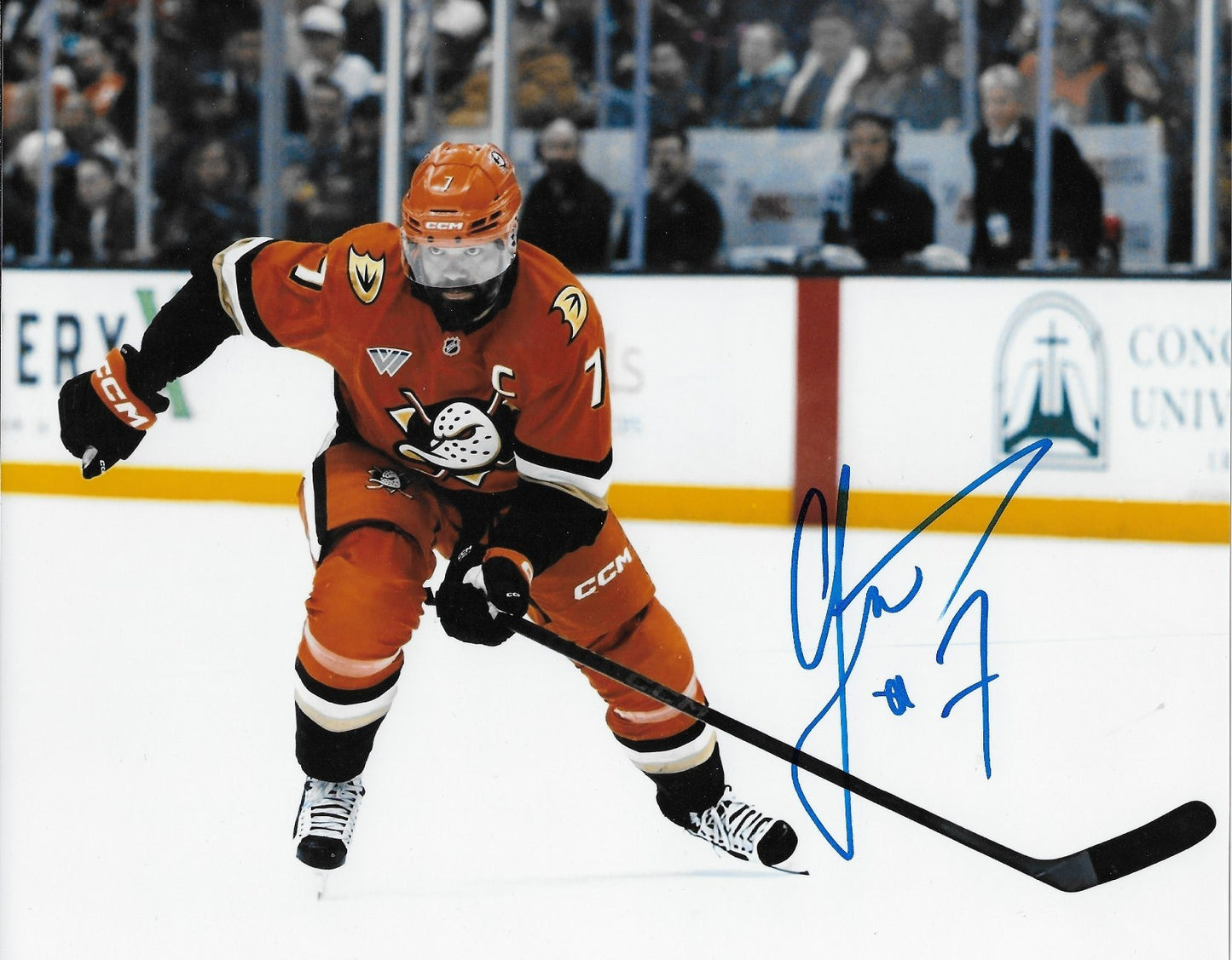 Signed Radko Gudas Anaheim Ducks Autographed 8x10 Photo #1 Original