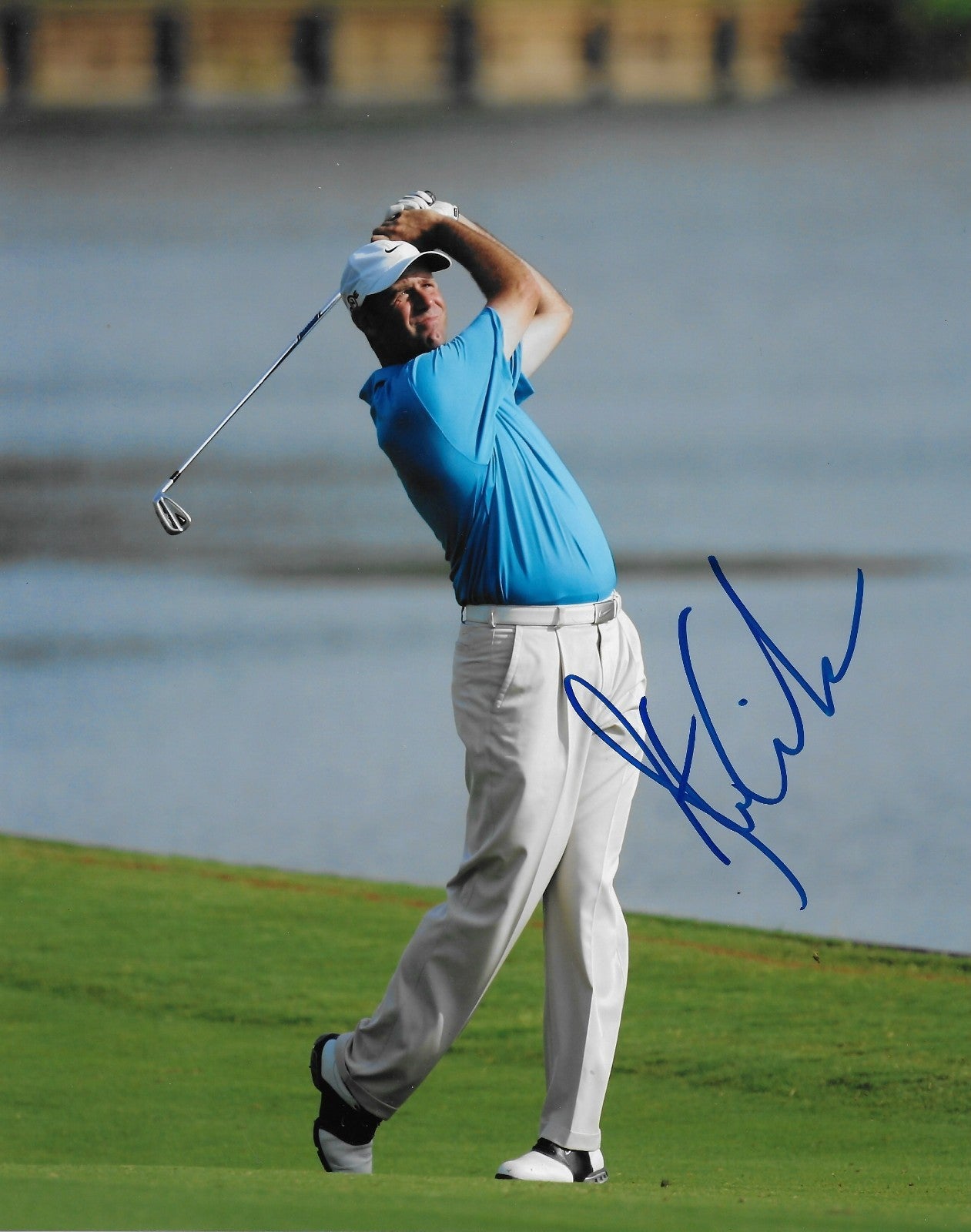 Signed Stewart Cink PGA Golf Autographed 8x10 Photo #7 Original