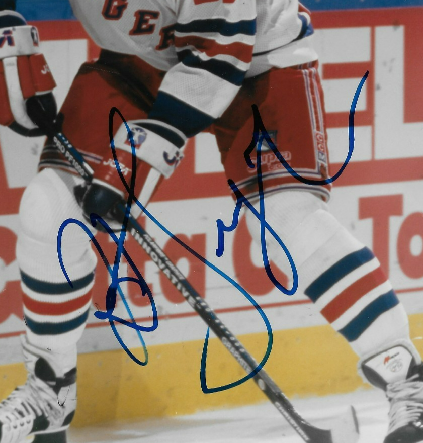 Signed Alex Kovalev New York Rangers Autographed 8x10 Photo #3 Original
