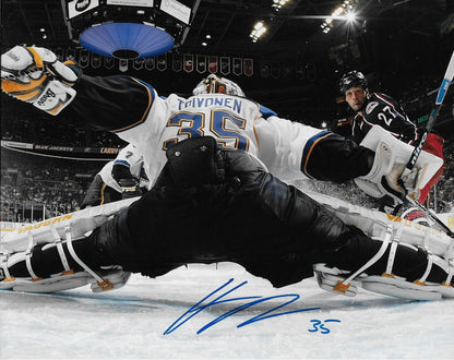 Signed Hannu Toivonen St. Louis Blues Autographed 8x10 Photo #3 Original