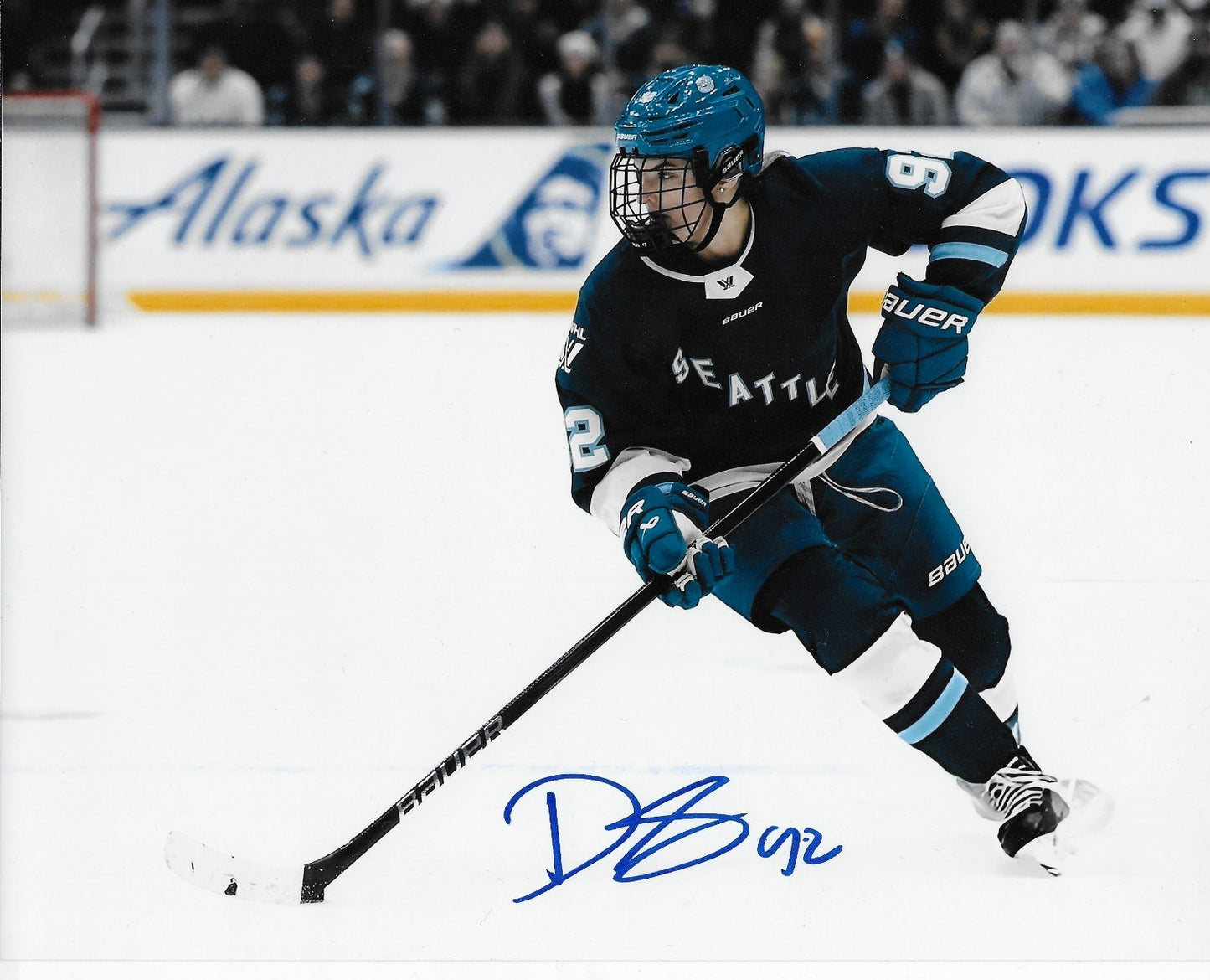 Signed Danielle Serdachny Seattle Torrent PWHL Womens Hockey 8x10 Photo #1