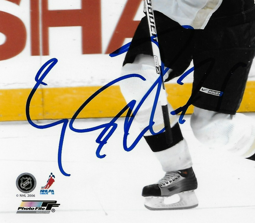 Signed Evgeni Malkin Pittsburgh Penguins 8x10 Photo #1 with JSA Authentication