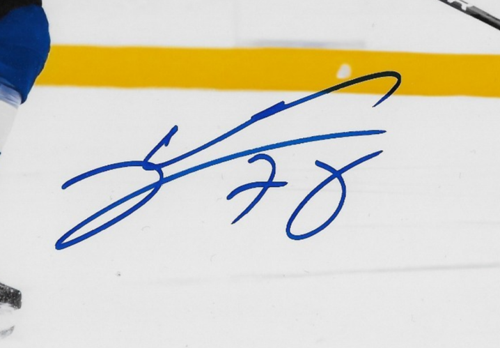 Signed Emil Lilleberg Tampa Bay Lightning Autographed 8x10 Photo #1 Original