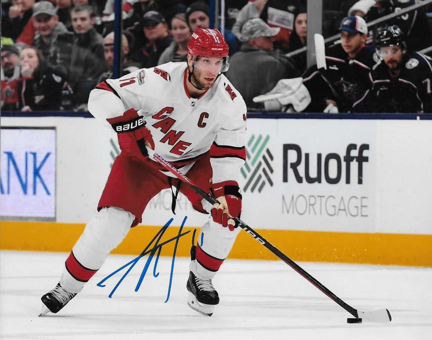 Signed Jordan Staal Carolina Hurricanes Autographed 8x10 Photo #1 Original