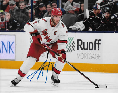 Signed Jordan Staal Carolina Hurricanes Autographed 8x10 Photo #1 Original