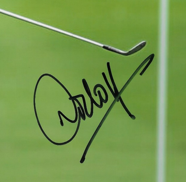 Signed Nick O'Hern PGA Golf Autographed 8x10 Photo #2 Original