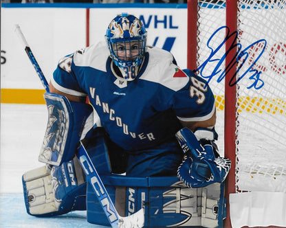Signed Emerance Maschmeyer Vancouver Goldeneyes PWHL Hockey 8x10 Photo 1 Originl