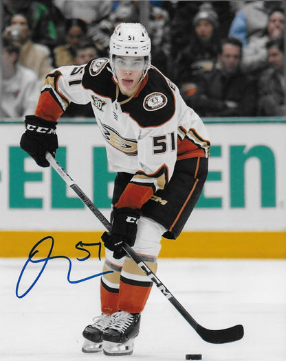 Signed Olen Zellweger Anaheim Ducks Autographed 8x10 Photo #1 Original