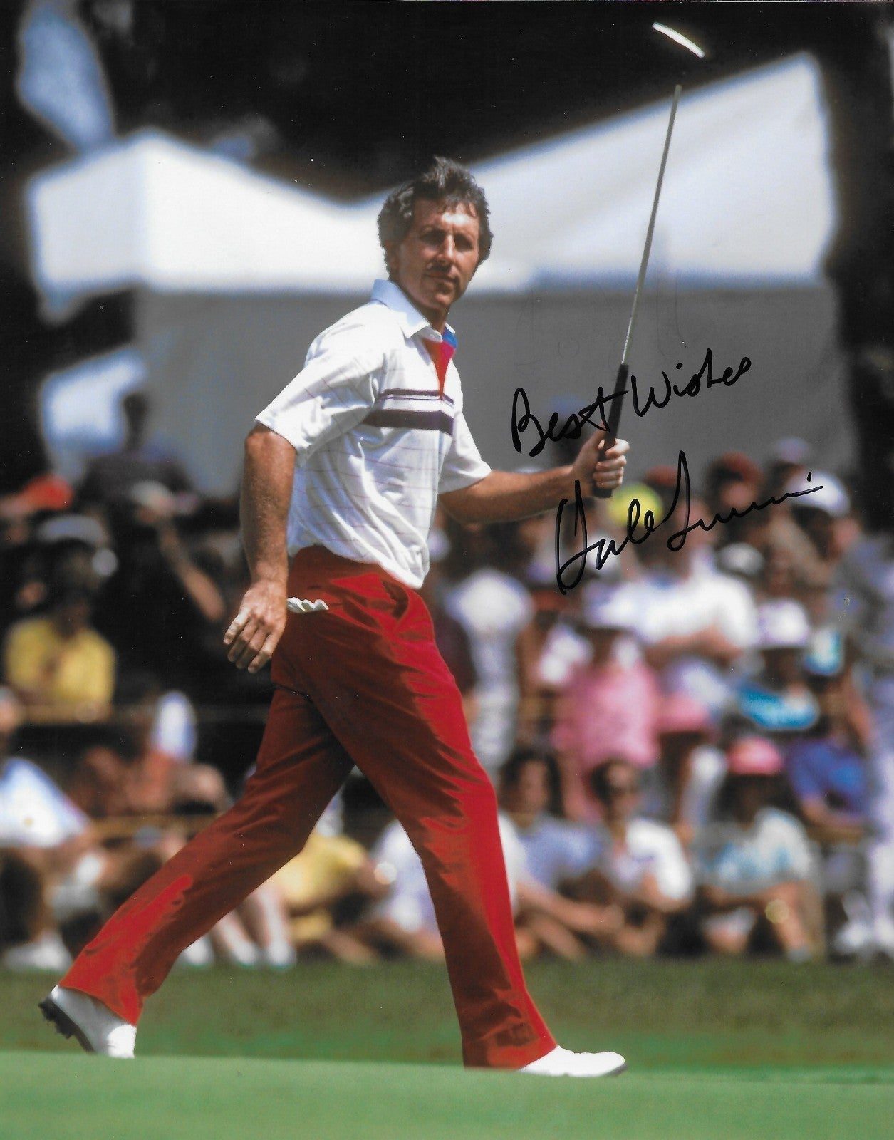 Signed Hale Irwin PGA Golf Autographed 8x10 Photo #1 Original