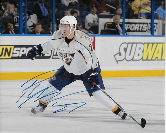 Autographed Nashville Predators Patric Hornqvist 8x10 Photo Original