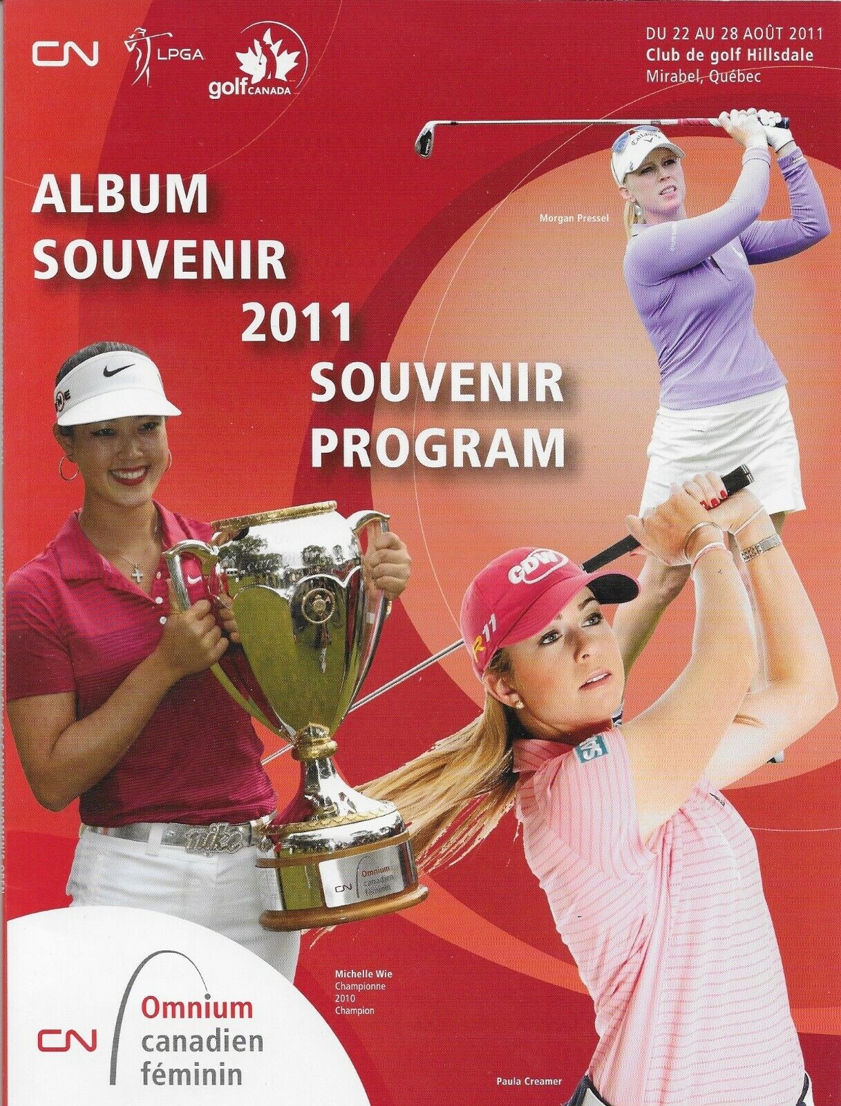 Photo 8x10 originale dédicacée de Yani Tseng LPGA Golf