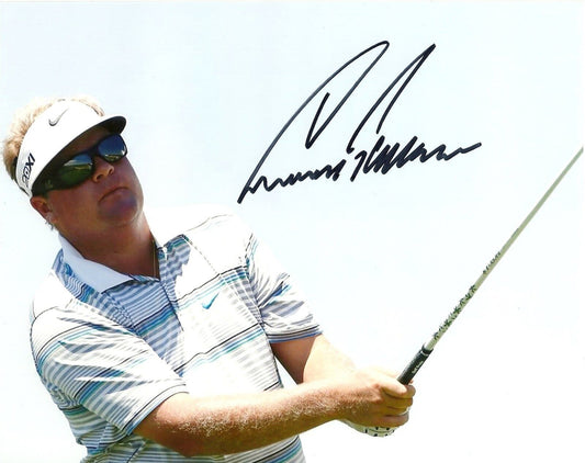 Autographed Carl Pettersson PGA Golf 8x10 Photo Original