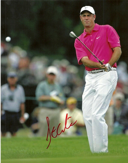 Autographed Stewart Cink PGA Golf 8x10 Photo #4 Original