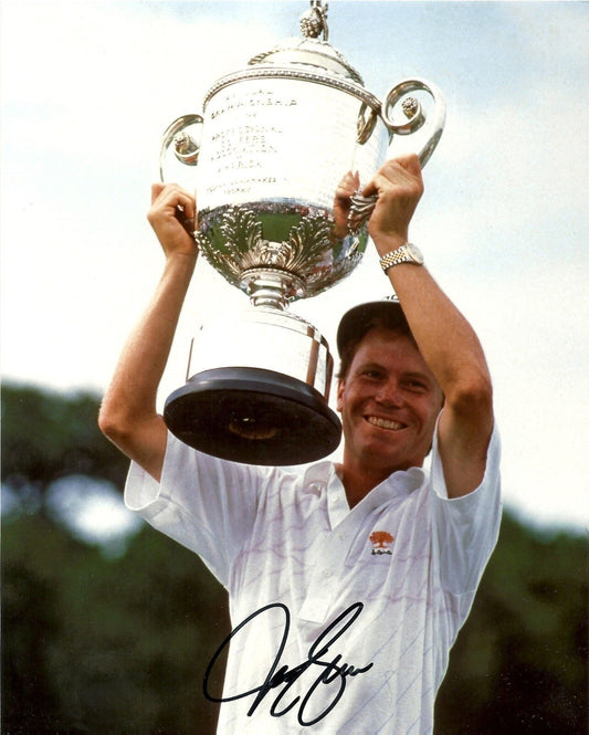 Autographed Jeff Sluman PGA Golf 8x10 Photo #2 Original