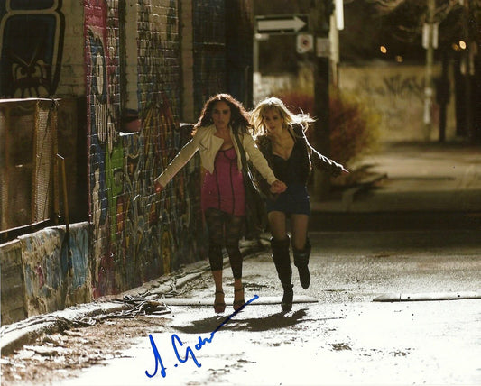 Autographed Amber Goldfarb Punisher No Mercy Being Human Red Ruby 8x10 Photo 2