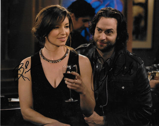Autographed Undateable 8x10 Photo signed by Chris D'Elia and Bianca Kajlich