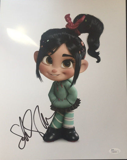 Autographed Sarah Silverman signed Wreck it Ralph 11x14 w/JSA 2