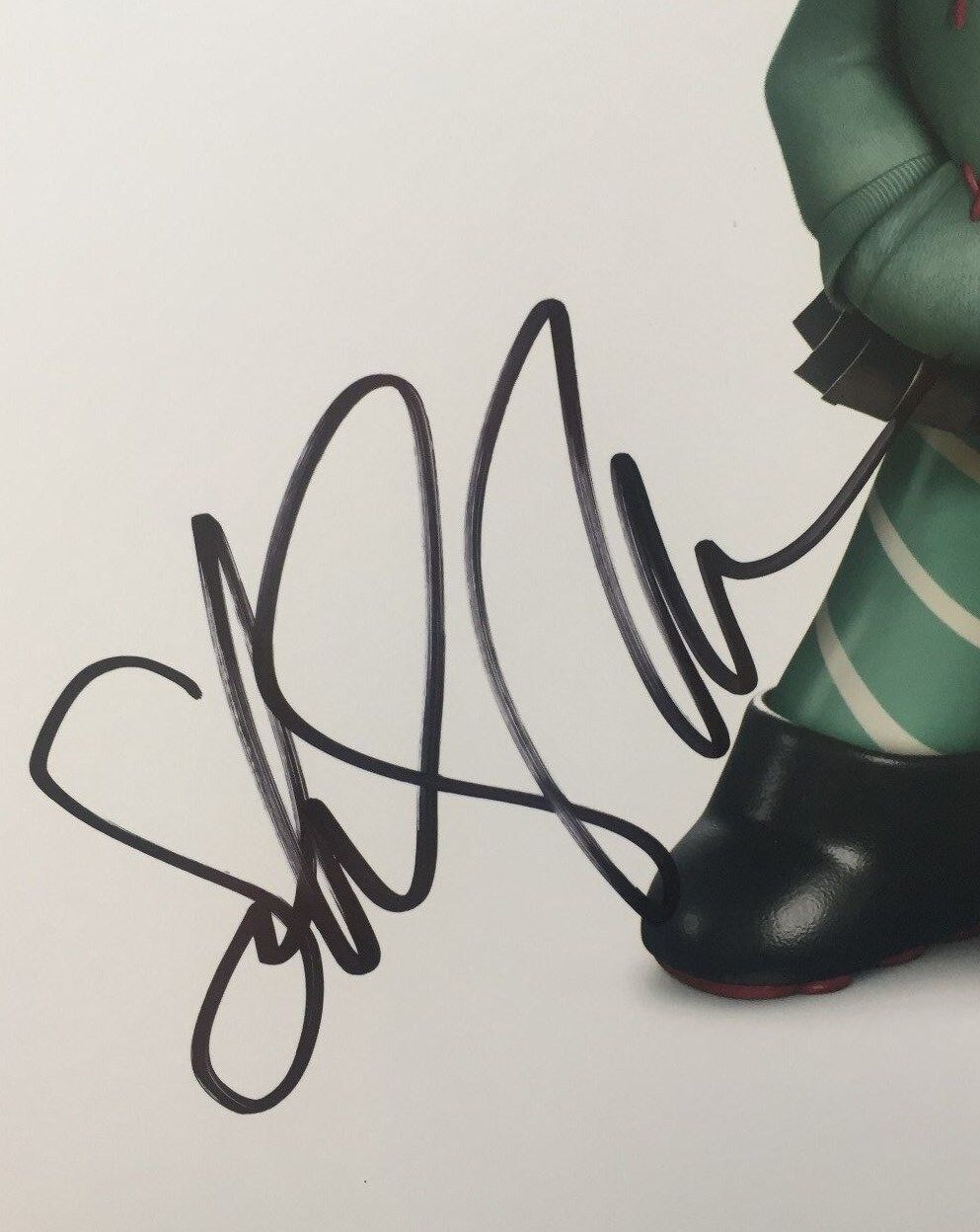 Autographed Sarah Silverman signed Wreck it Ralph 11x14 w/JSA 2