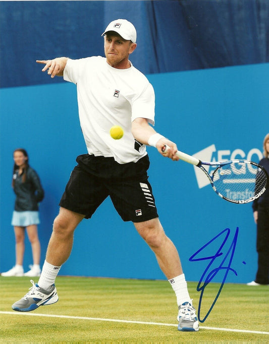 Photo originale autographiée de Jesse Levine Tennis 8x10