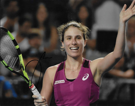 Photo originale autographiée de Johanna Konta Tennis 8x10