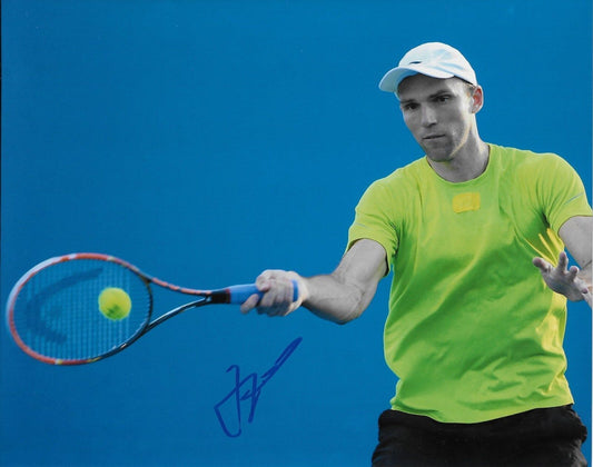 Photo originale autographiée de Ivo Karlovic ATP Tennis 8x10