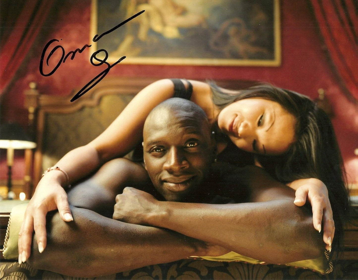 Photo dédicacée d'Omar Sy X-Men Days of Future Past 8x10 #2