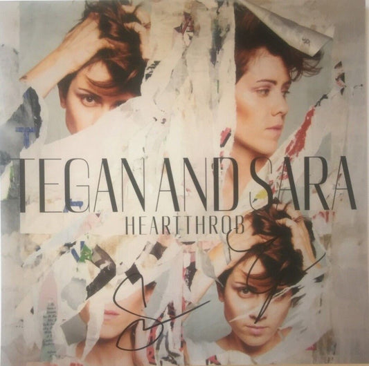 Autographed Tegan and Sara signed 12x12 PHOTO Heartthrob Original